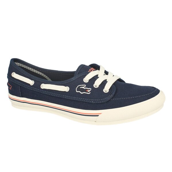Damskie trampki LACOSTE FAIRBOAT 727srw1241003 kolor granatowy