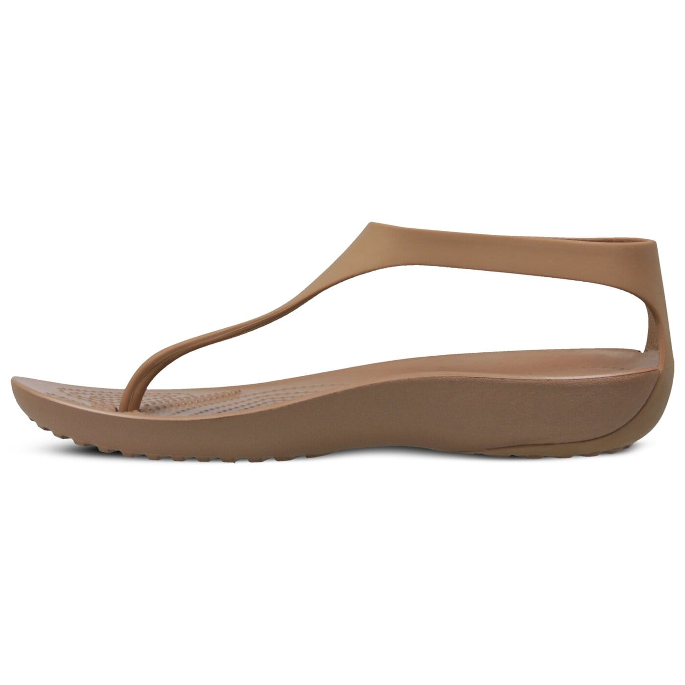 Damskie sandały CROCS SERENA FLIP 205468860 kolor brązowy