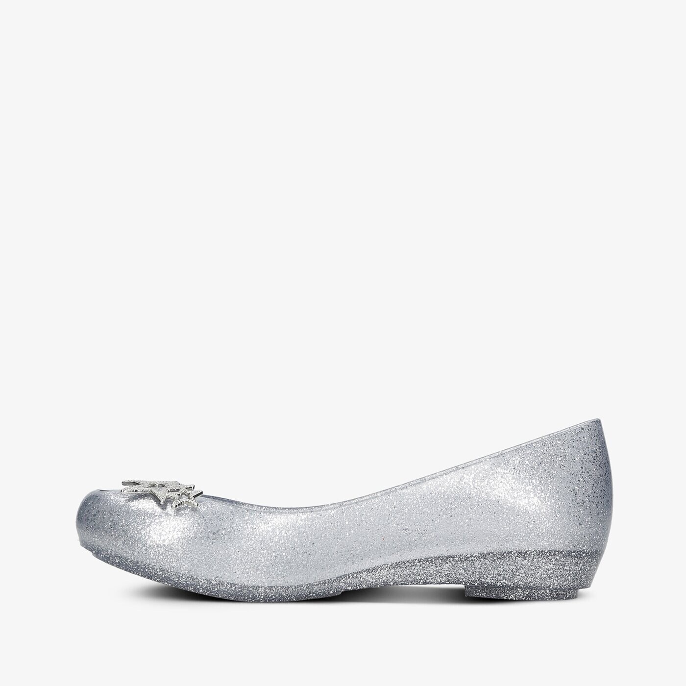 Damskie baleriny (buty) MELISSA ULTRAGIRL STAR AD. 3324353865 kolor srebrny