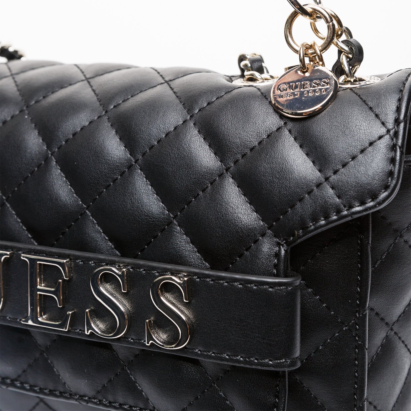 Damska torebka GUESS TOREBKA ILLY CONVERTIBE CROSSBODY FLAP hwvg7970210bla kolor czarny