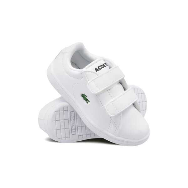 Dziecięce sneakersy (buty) LACOSTE CARNABY EVO 119 7 SUI 737sui000321g kolor biały