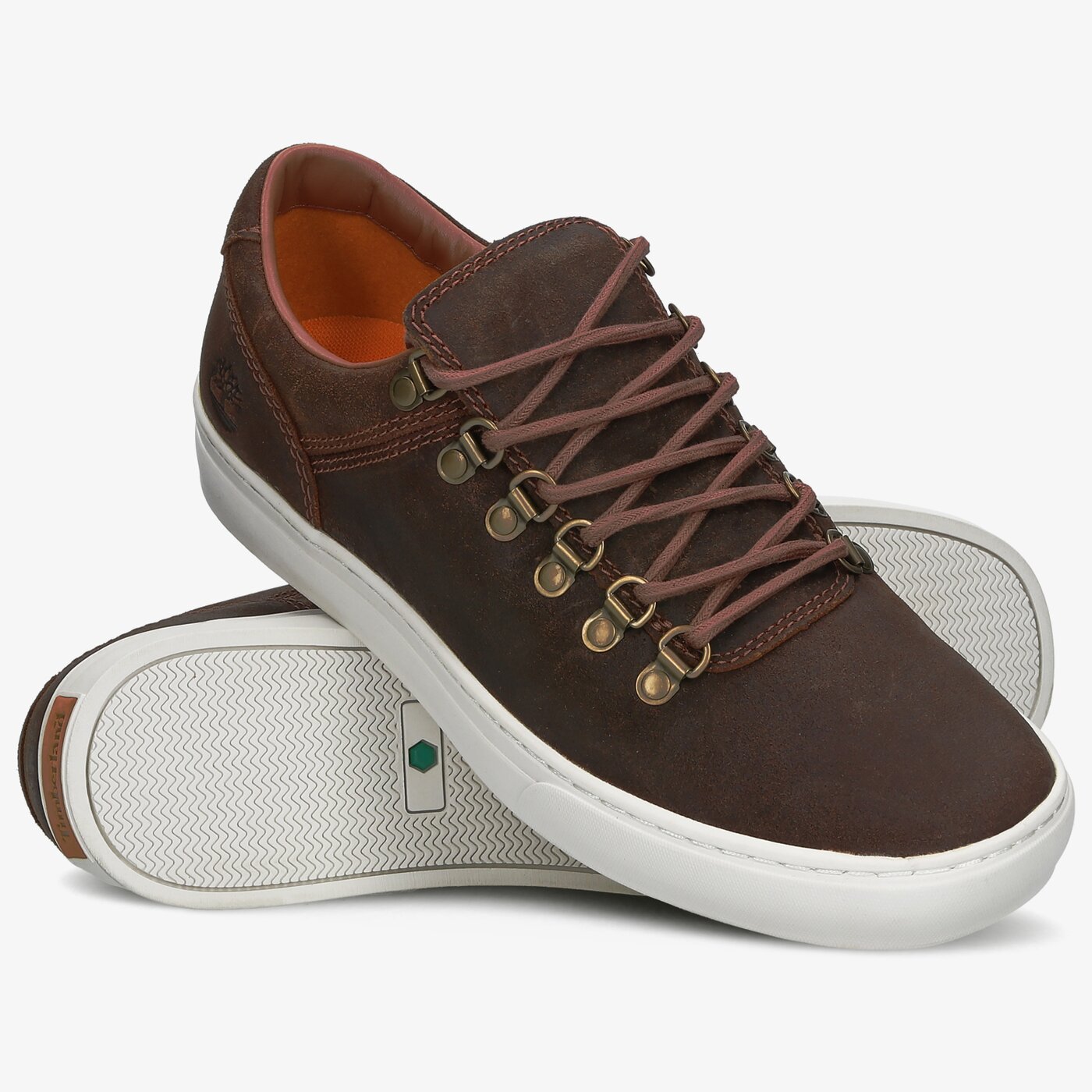 Męskie trampki TIMBERLAND ADV 2.0 CUPSOLE ALPINE OXFORD  tb0a2fp9f131 kolor brązowy