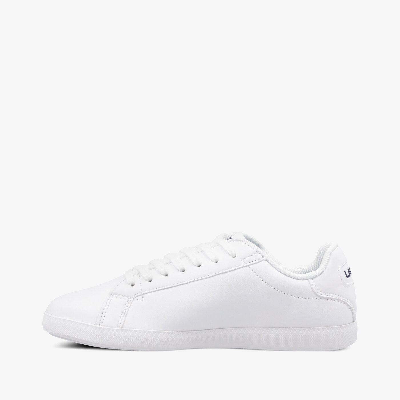 Damskie sneakersy (buty) LACOSTE GRADUATE BL1 SFA 737sfa005221g kolor biały
