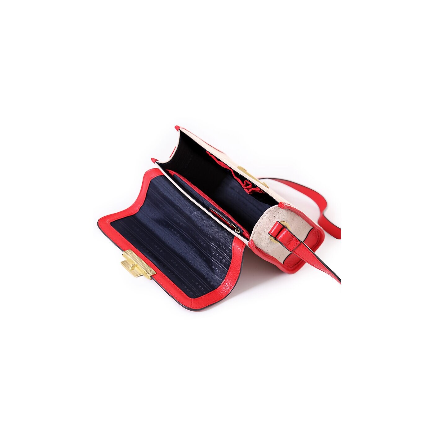 TOMMY HILFIGER TORBA EDIE CROSSOVER bw56923133807 kolor czerwony