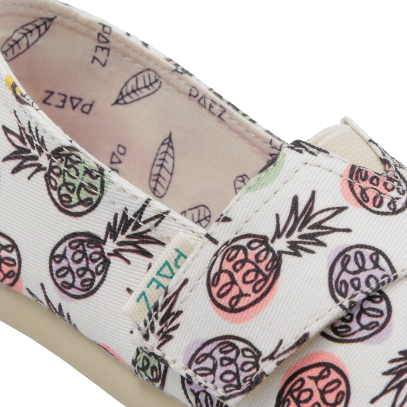 Dziecięce półbuty PAEZ ORIGINAL GUM PINEAPPLES 1930501k0002-100 kolor multicolor