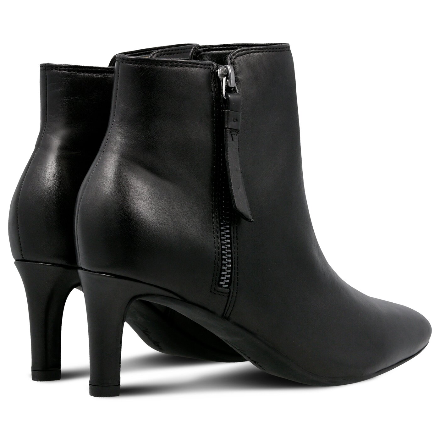 Damskie botki / sztyblety CLARKS CALLA BLOSSOM 26136038 kolor czarny