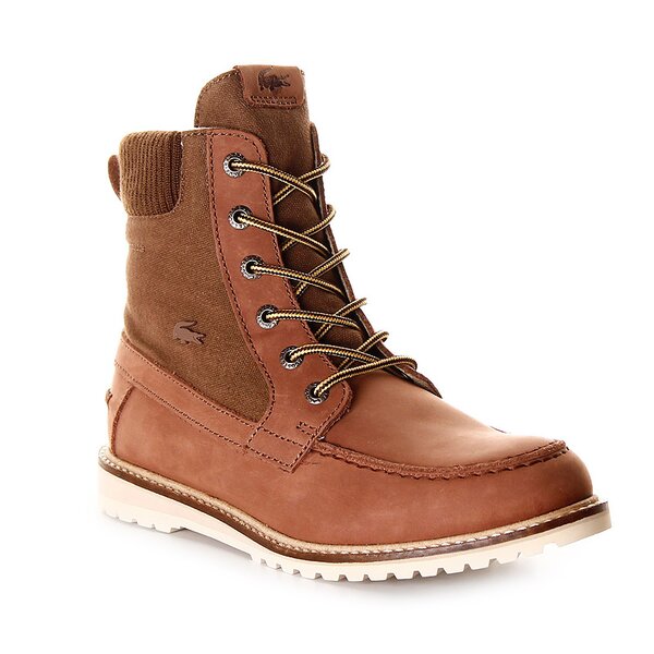 Damskie buty outdoor (trekkingowe) LACOSTE ECLOSE 2 724srw3358pk3 kolor brązowy