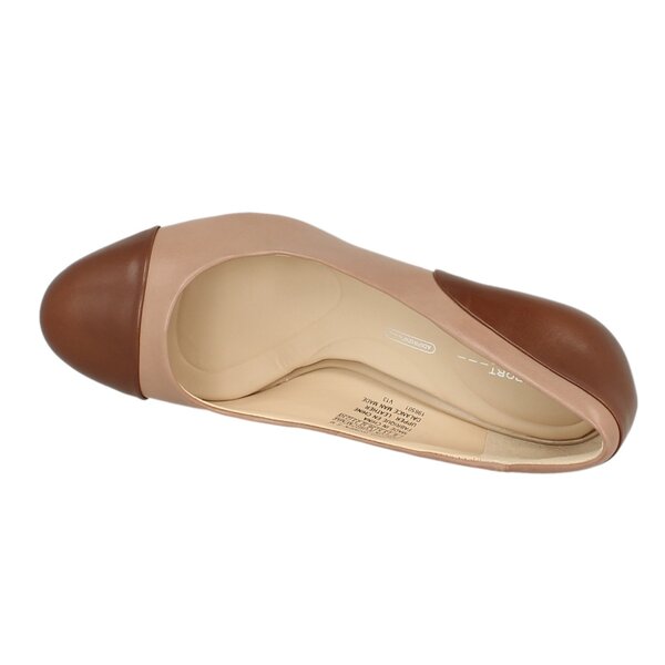 Damskie szpilki / czółenka ROCKPORT STO7H75 COLOR BLOCK PUMP v77455 kolor brązowy