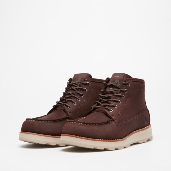 Męskie buty za kostkę TIMBERLAND BRITTON MILLS MID LACE CHUKKA BOOT tb0a6cepeiv1 kolor brązowy
