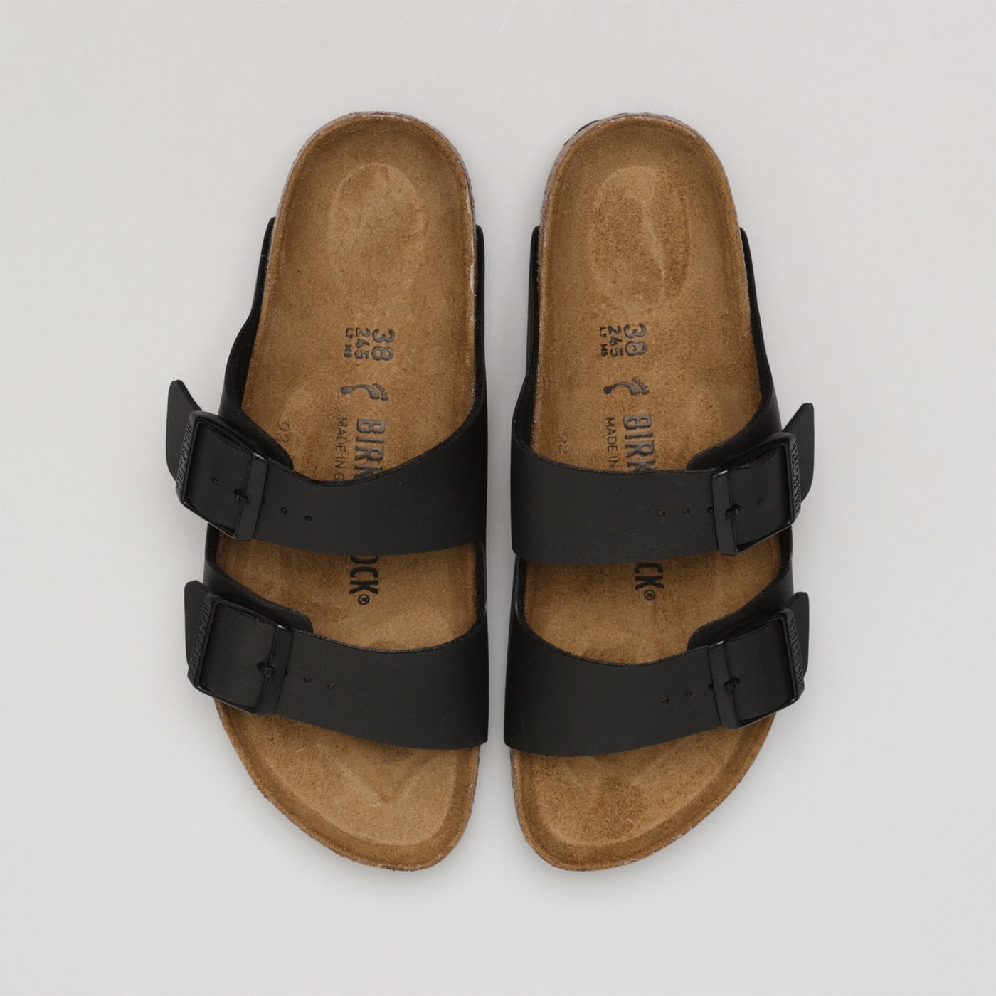Damskie klapki BIRKENSTOCK ARIZONA  51793w kolor czarny