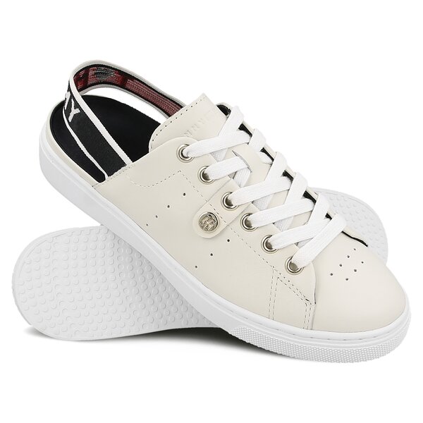 Damskie trampki TOMMY HILFIGER V1285ENUS 3A1 fw0fw00621100 kolor biały