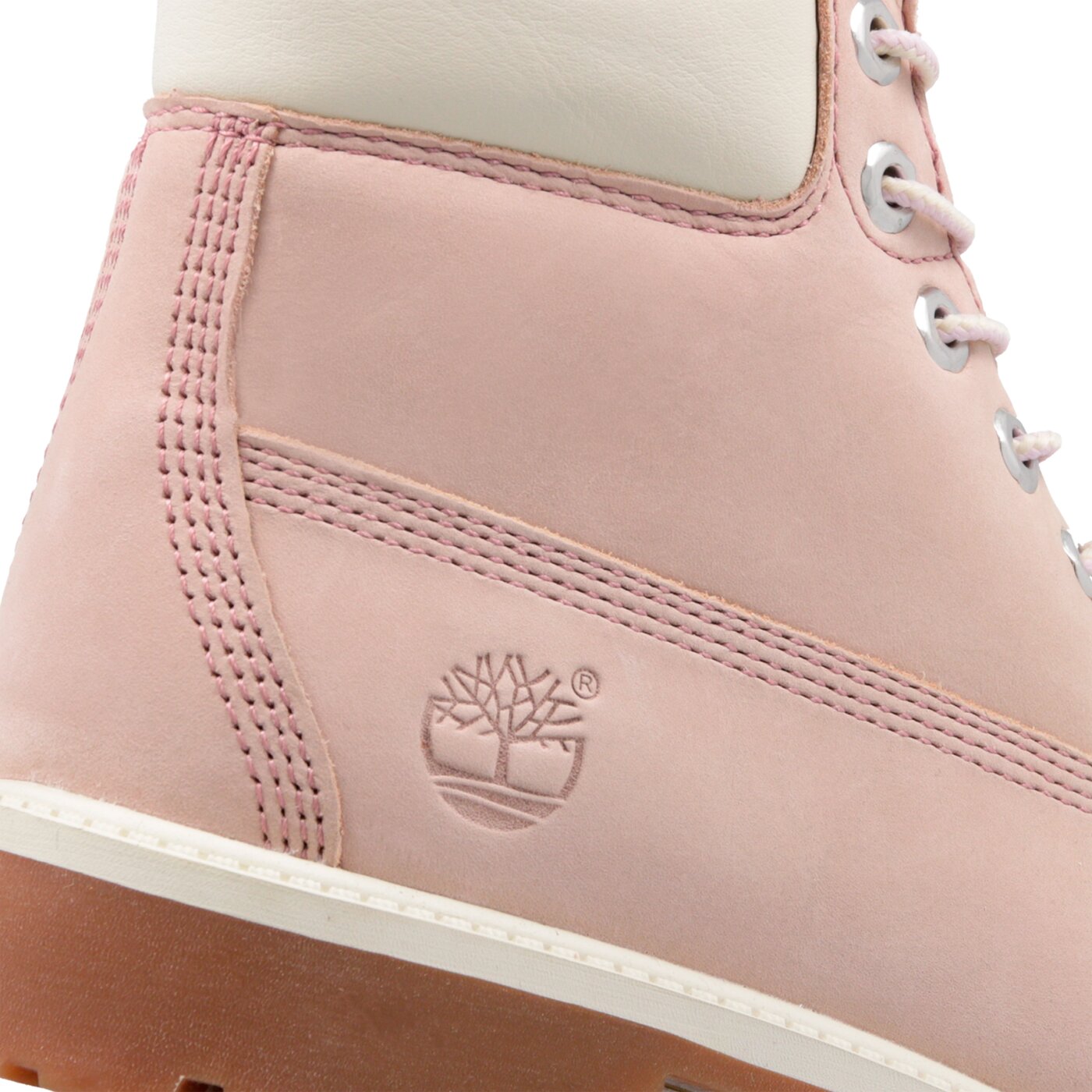 Dziecięce trapery TIMBERLAND PREMIUM 6 INCH CLASSIC BOOT FTC 34792 kolor różowy