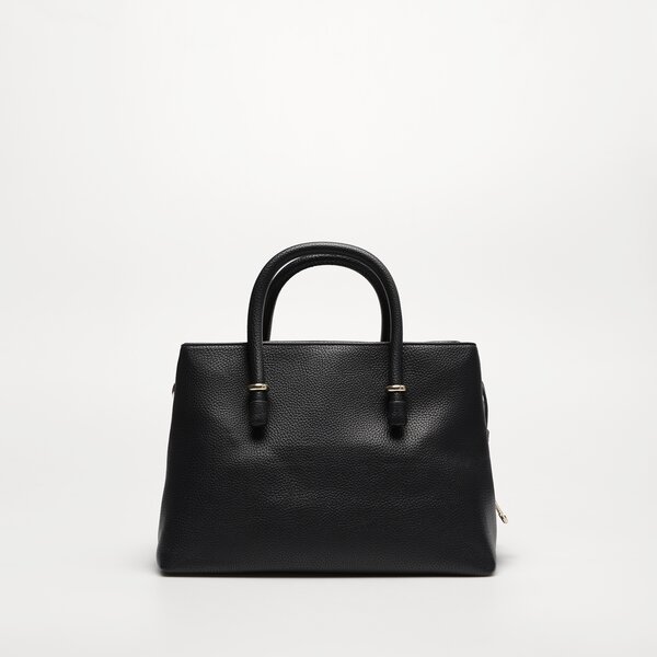 Damska torebka TOMMY HILFIGER TOREBKA TH EMBLEM SATCHEL CORP aw0aw15286dw6 kolor granatowy