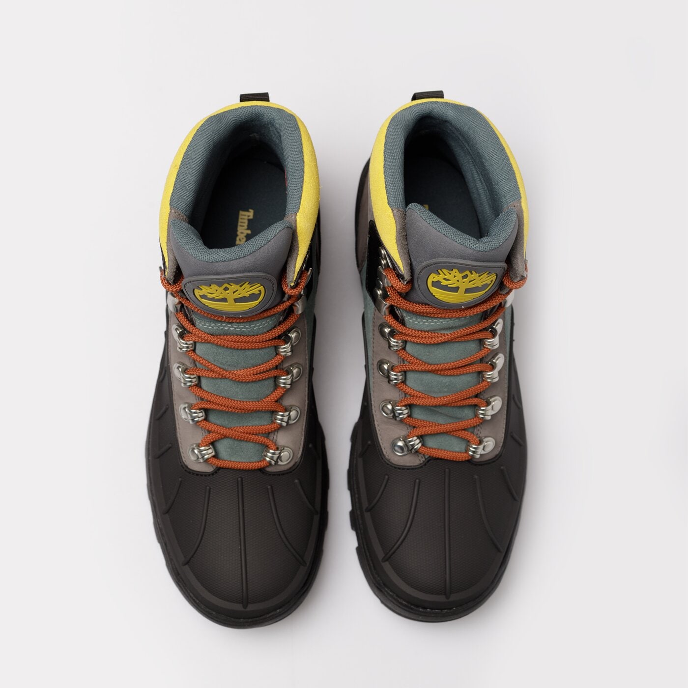 Męskie buty outdoor (trekkingowe) TIMBERLAND VIBRAM EURO HIKER WP tb0a2kjp0331 kolor szary