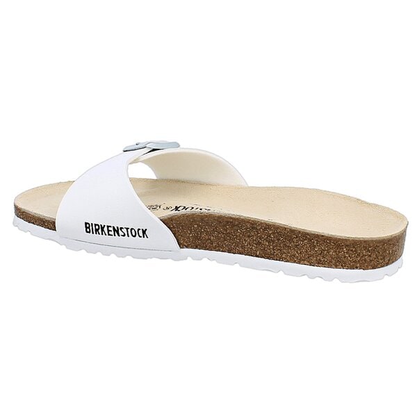 Damskie klapki BIRKENSTOCK MADRID  40733 kolor biały