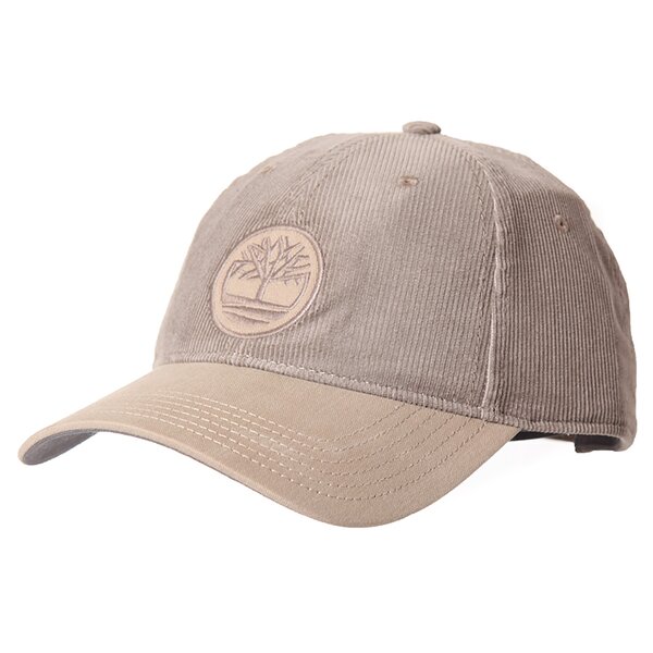 Męska czapka z daszkiem TIMBERLAND CZAPKA CORD BASEBALL CAP j1788083 kolor beżowy