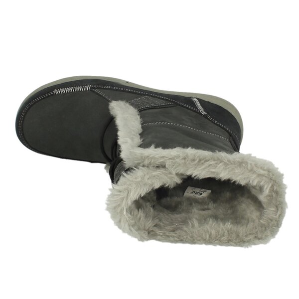 Damskie kozaki ECCO SIBERIA 85252355888 kolor szary