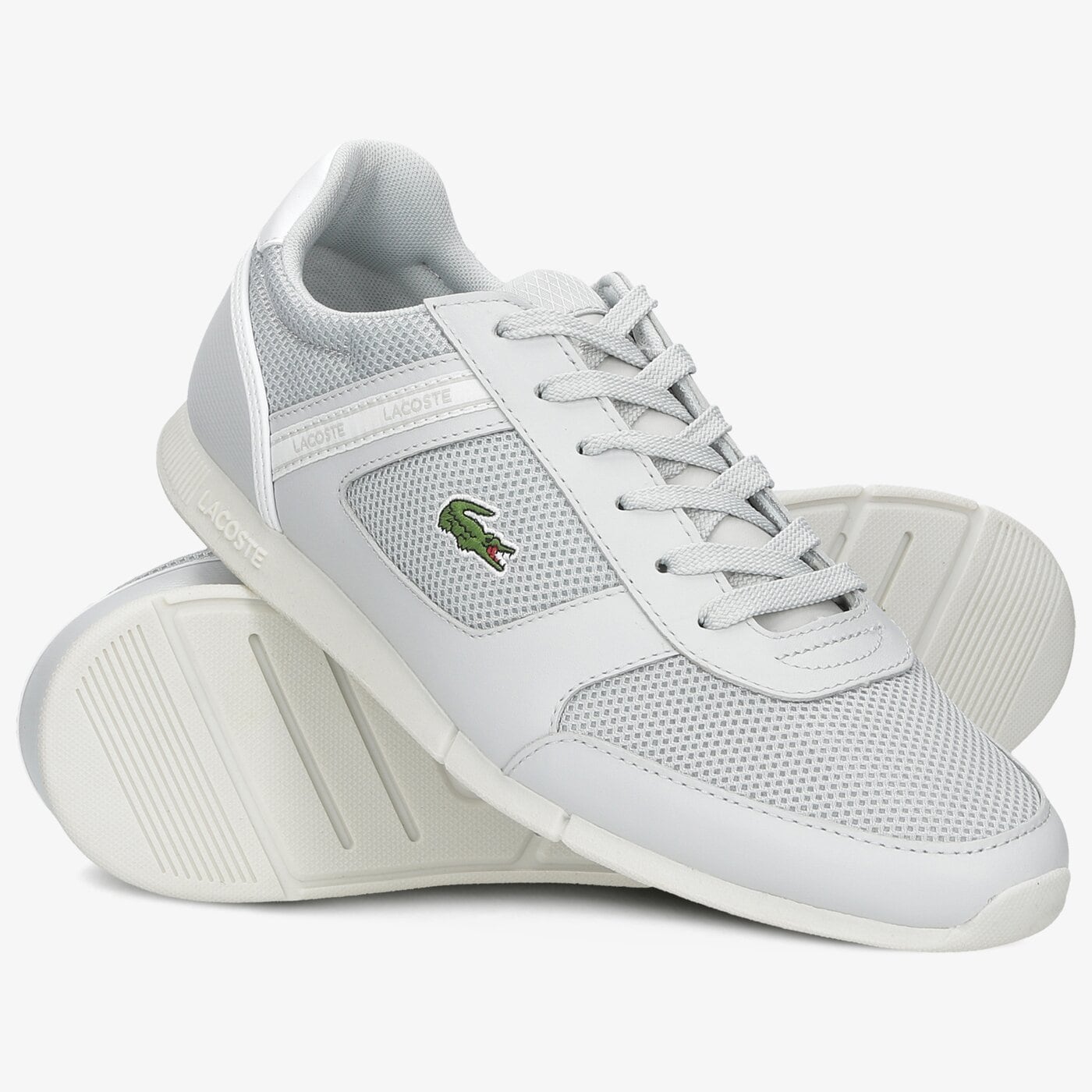Męskie sneakersy (buty) LACOSTE MENERVA SPORT 0721 1 CMA  741cma00052q5 kolor biały