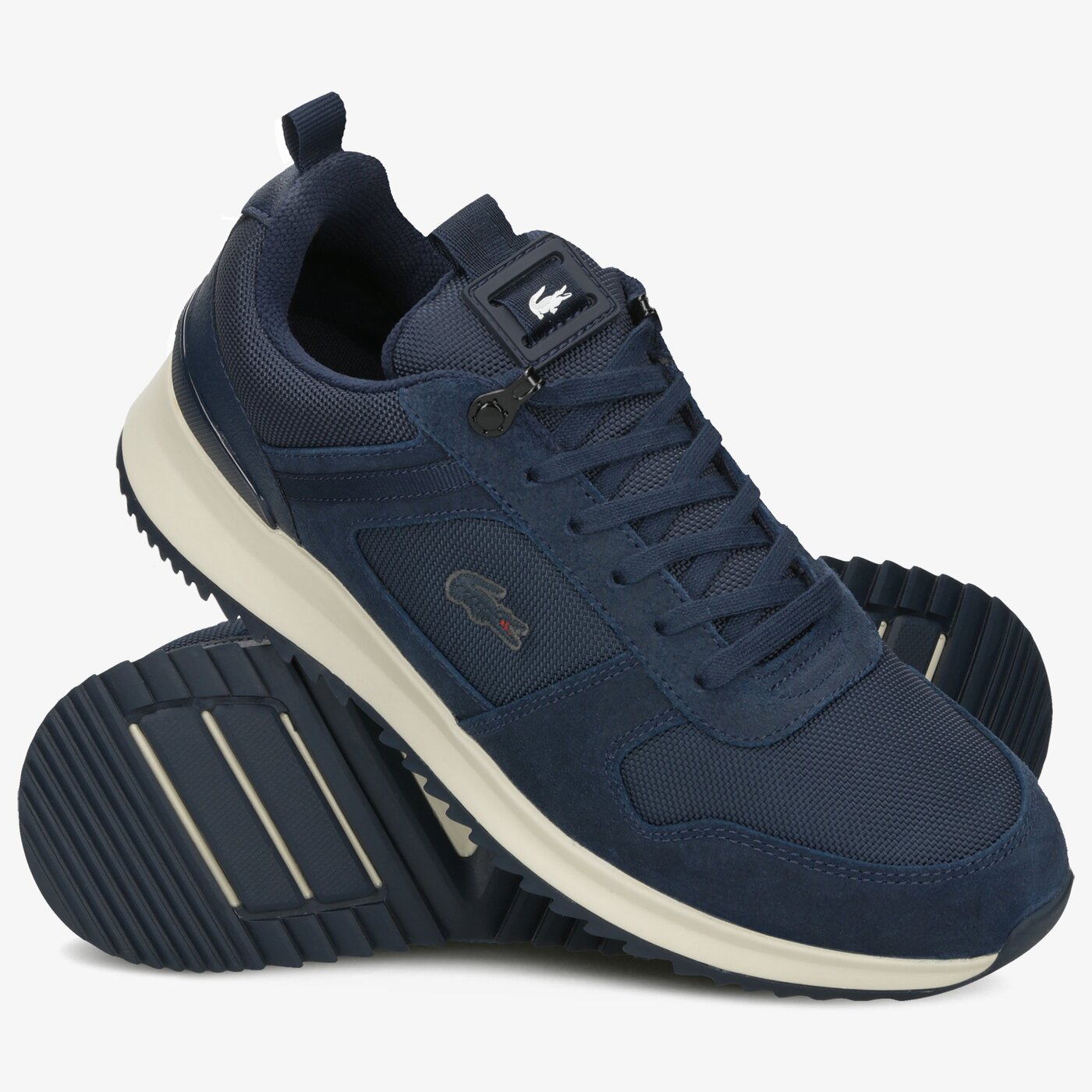 Męskie sneakersy (buty) LACOSTE JOGGEUR 2.0 319 1 SMA 738sma0008nd1 kolor granatowy