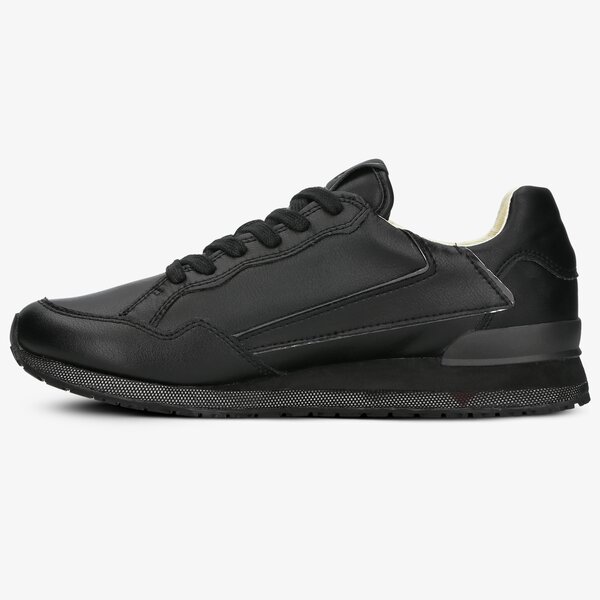 Męskie sneakersy (buty) GUESS GENOVA fm6genlea12black kolor czarny
