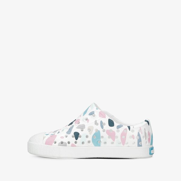 Dziecięce trampki NATIVE JEFFERSON PRINT JUNIOR 12100101-8965 kolor biały