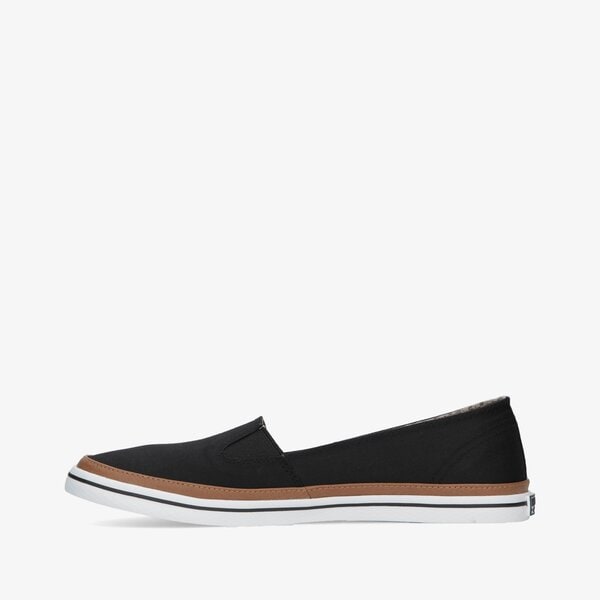 Damskie trampki TOMMY HILFIGER ICONIC KESHA SLIP ON fw0fw01656990 kolor czarny