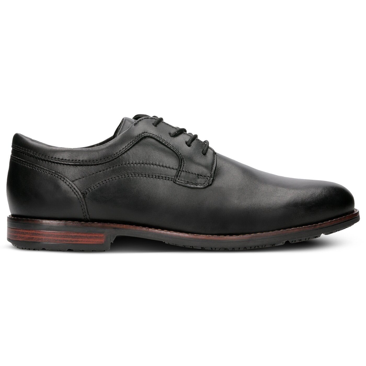 Męskie półbuty ROCKPORT DUSTYN PLAIN TOE ch1980 kolor czarny