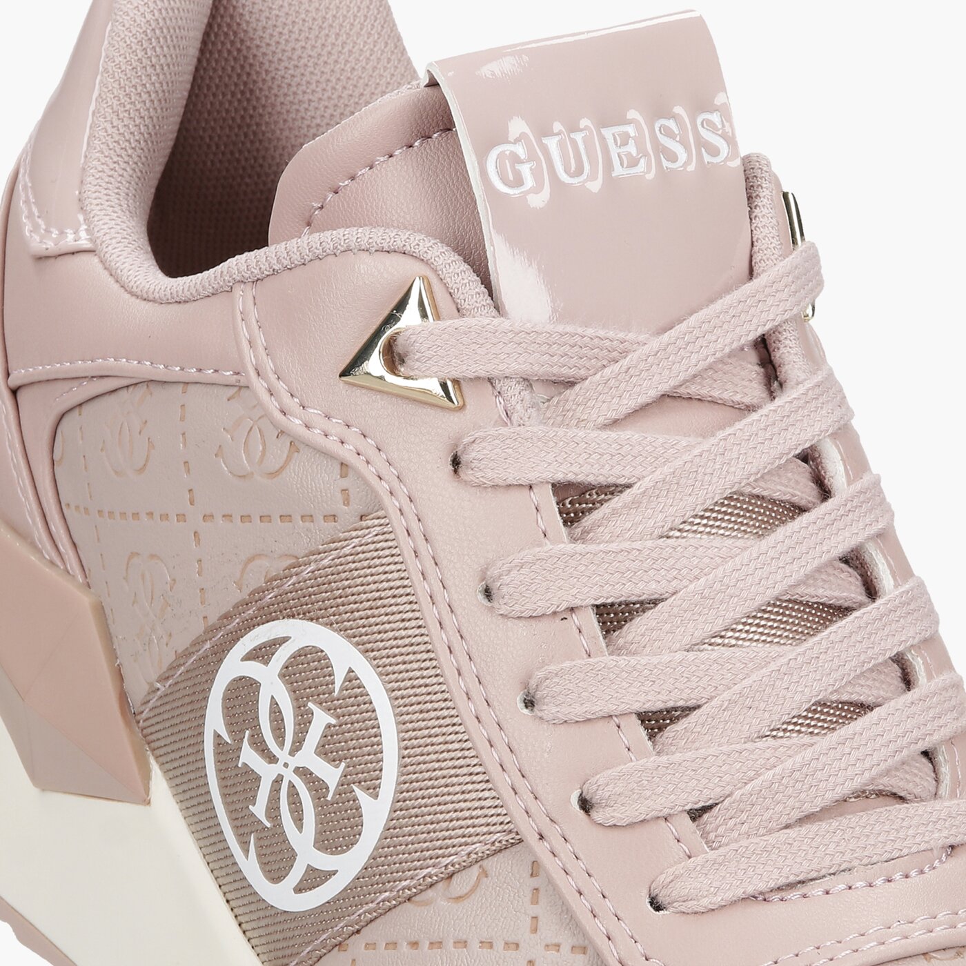 Damskie sneakersy (buty) GUESS TESHA fl5tesele12blush kolor różowy