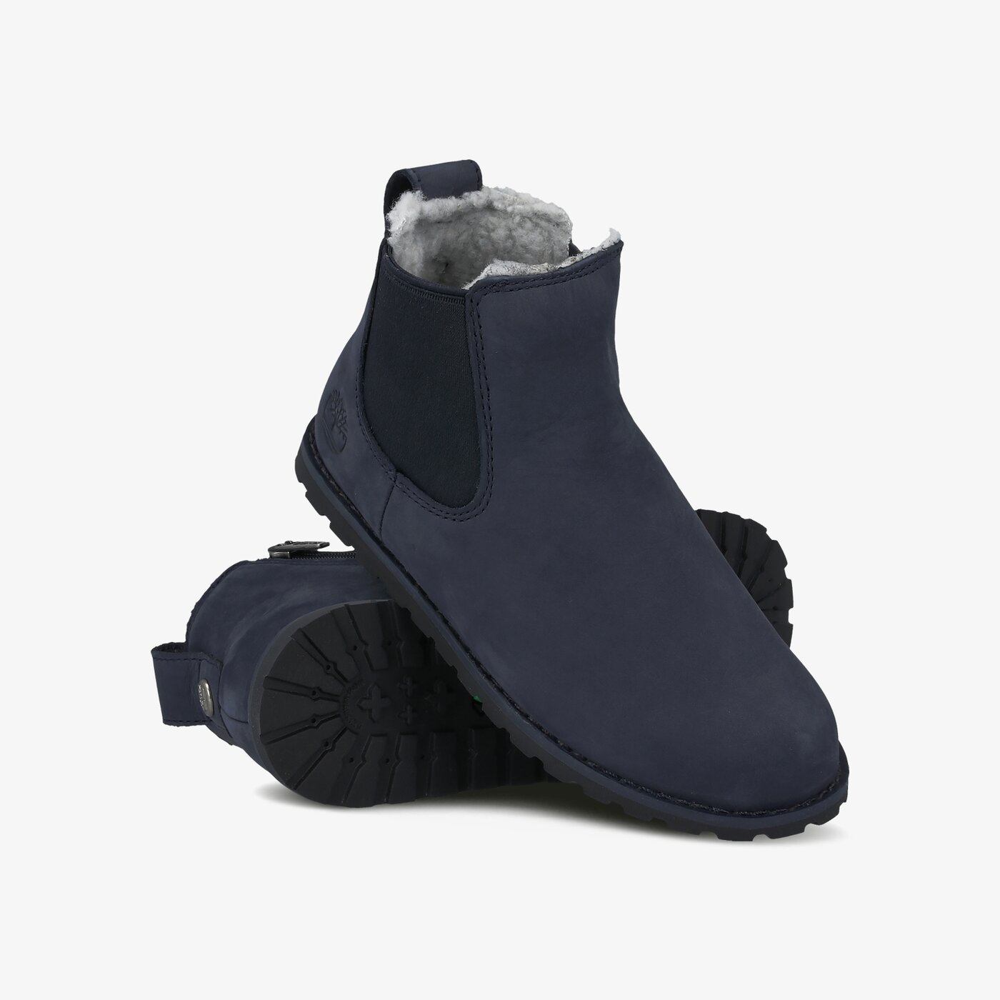 Dziecięce buty za kostkę TIMBERLAND POKEY PINE WL CHELSEA tb0a2k1w0191 kolor granatowy