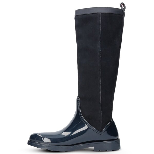 Damskie kalosze (buty gumowe) TOMMY HILFIGER OXFORD 9RW fw0fw01972403 kolor granatowy