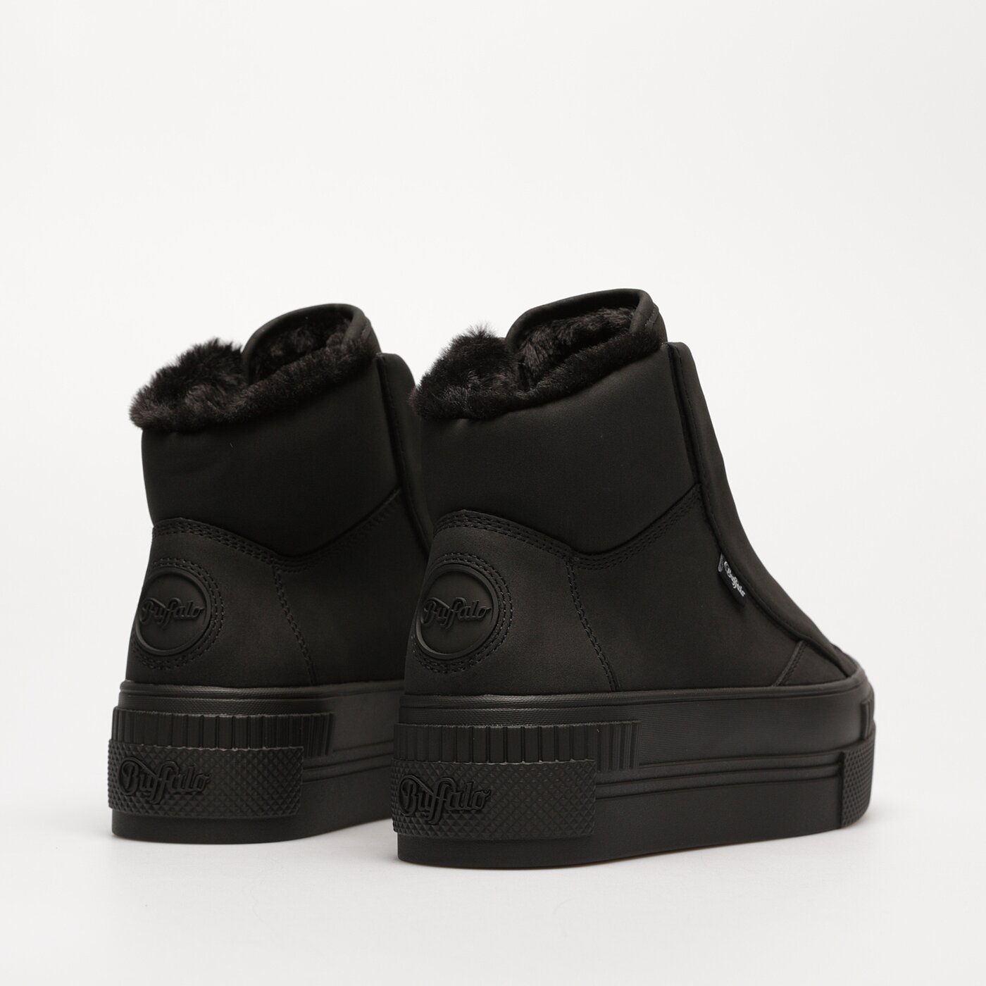 Damskie sneakersy (buty) BUFFALO PAIRED PH WARM 1630820 kolor czarny