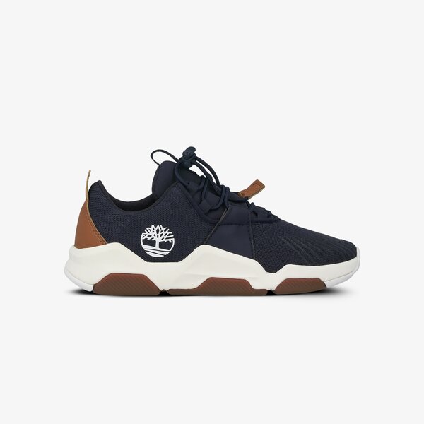 Dziecięce sneakersy (buty) TIMBERLAND EARTH RALLY FLEXIKNIT OX tb0a2dr50191 kolor granatowy