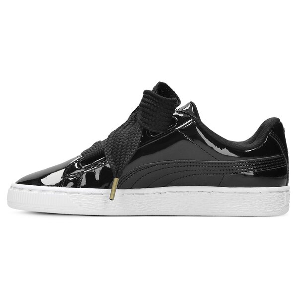 Damskie sneakersy (buty) PUMA BASKET HEART PATENT WN'S 36307301 kolor czarny