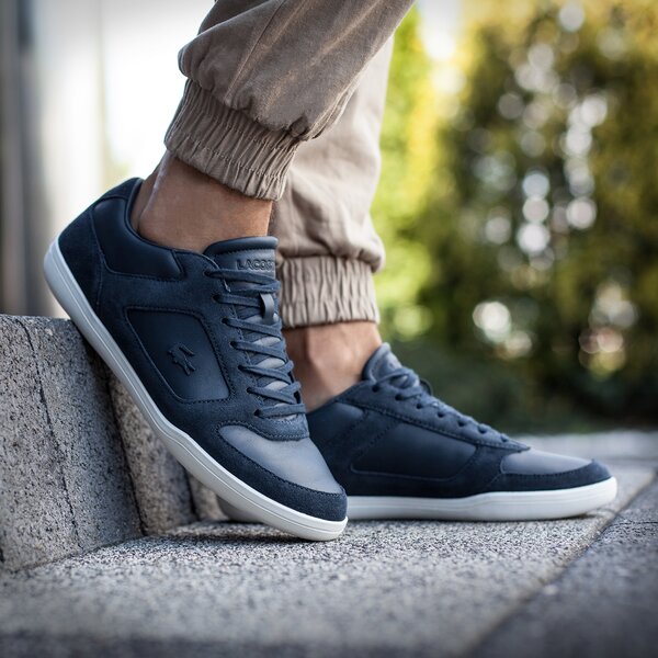 Męskie sneakersy (buty) LACOSTE COURT-MINIMAL 316 1 732cam0053003 kolor granatowy