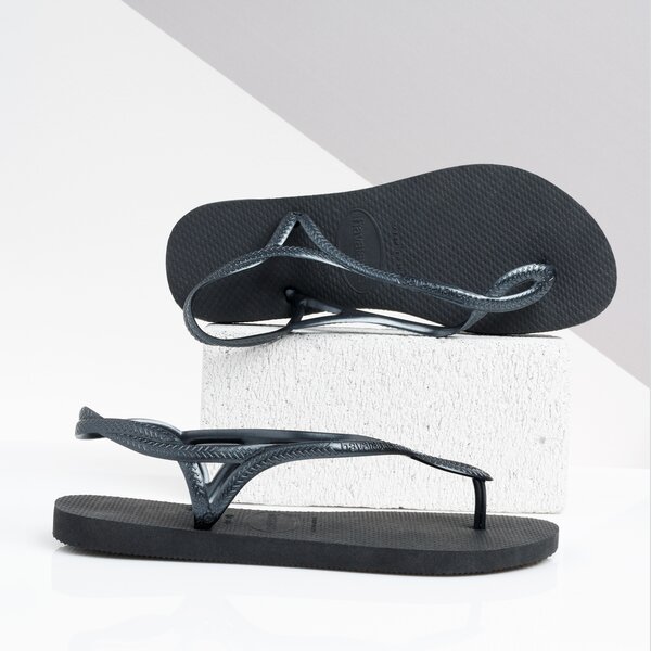 Damskie sandały HAVAIANAS HAV. LUNA  41296970090 kolor czarny
