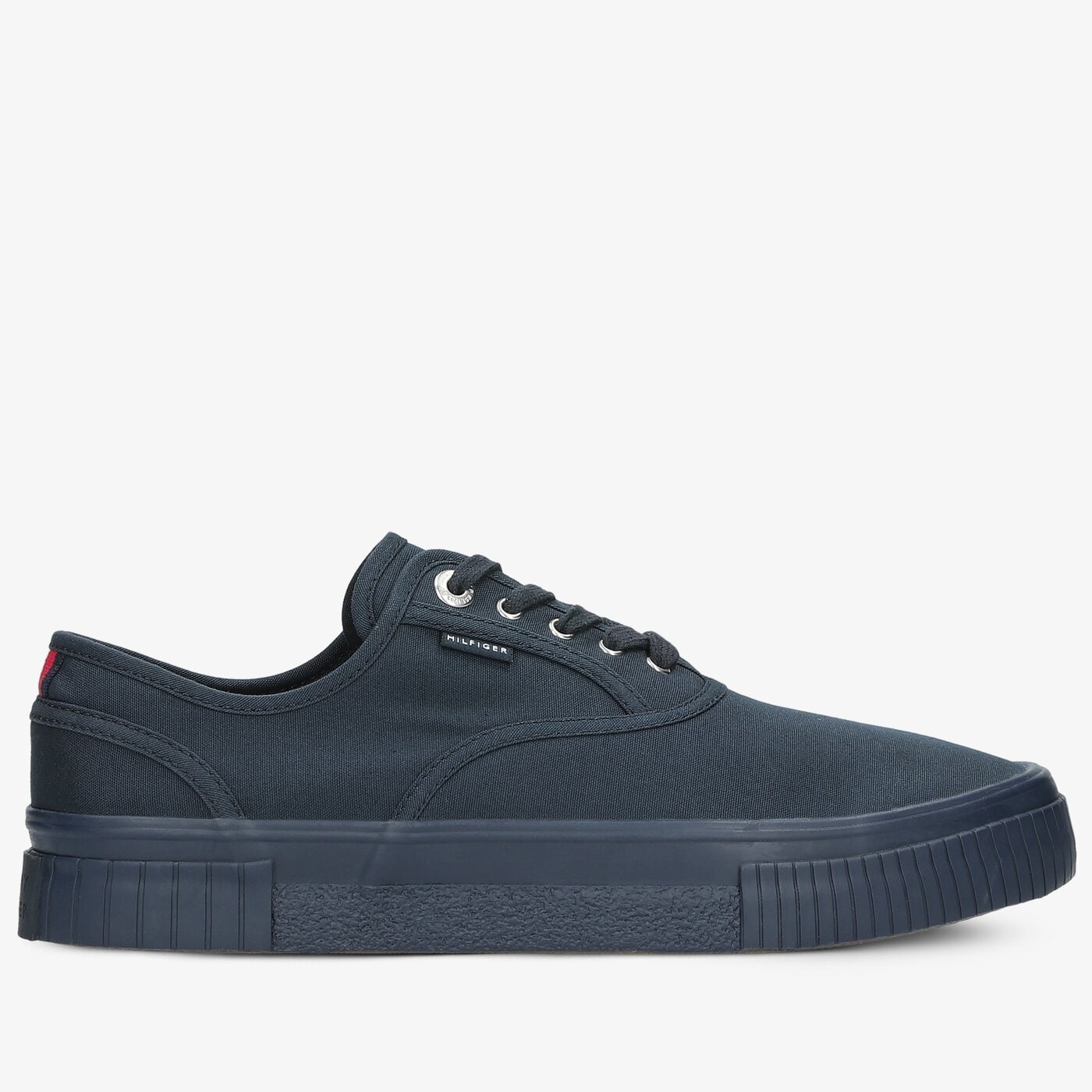 Męskie trampki TOMMY HILFIGER ELEVATED SEASONAL VULC TEXTILE fm0fm03434dw5 kolor granatowy