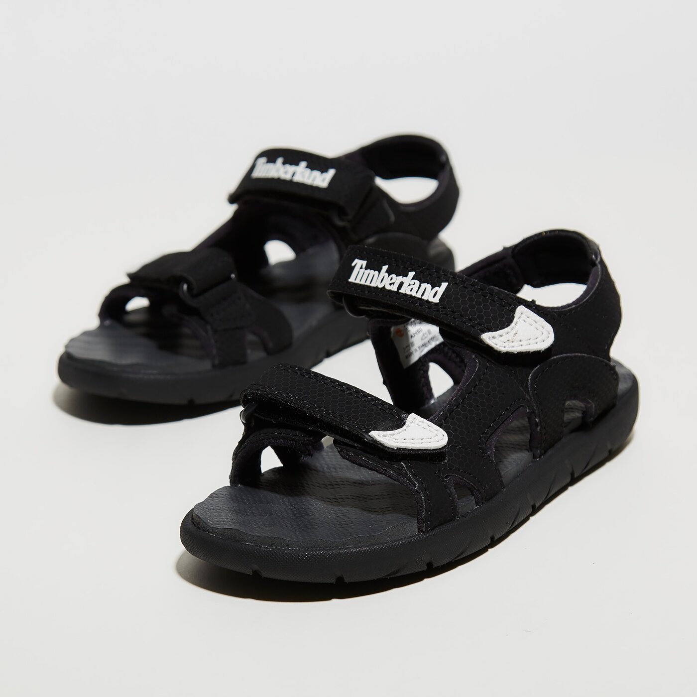 Dziecięce sandały / klapki TIMBERLAND PERKINS ROW 2-STRAP tb0a24su0151 kolor czarny