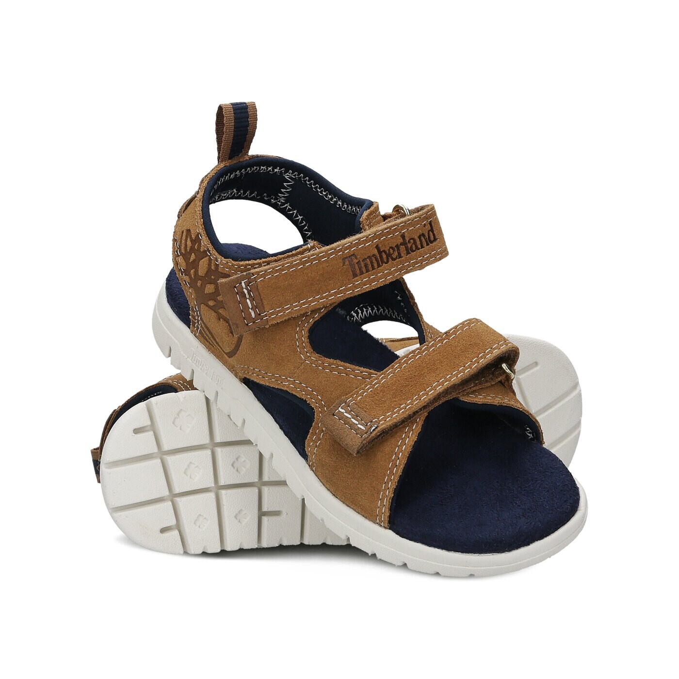 Dziecięce sandały / klapki TIMBERLAND PIERMONT H&L SANDAL a1kgz kolor żółty