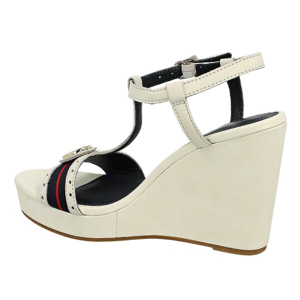 Damskie sandały TOMMY HILFIGER EMERY 55A  fw56816771121 kolor biały