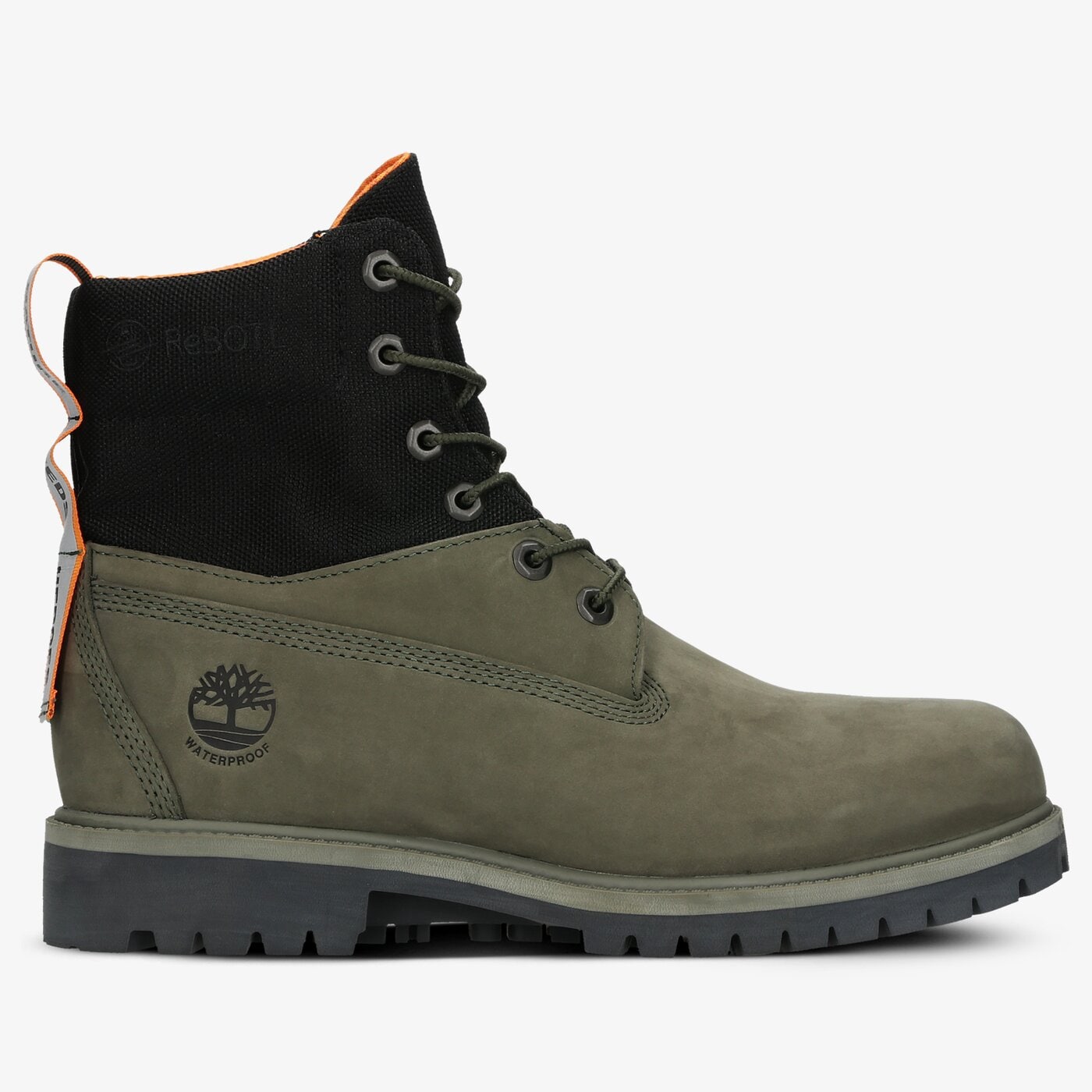 Męskie buty za kostkę TIMBERLAND 6" WP TREADLIGHT BOOT tb0a2dpua581 kolor khaki