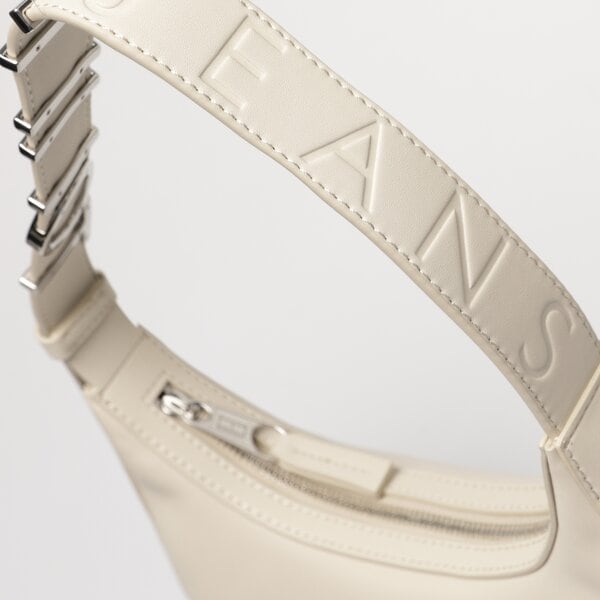 Damska torebka TOMMY HILFIGER TOREBKA TJW BOLD SHOULDER BAG aw0aw15433aev kolor biały