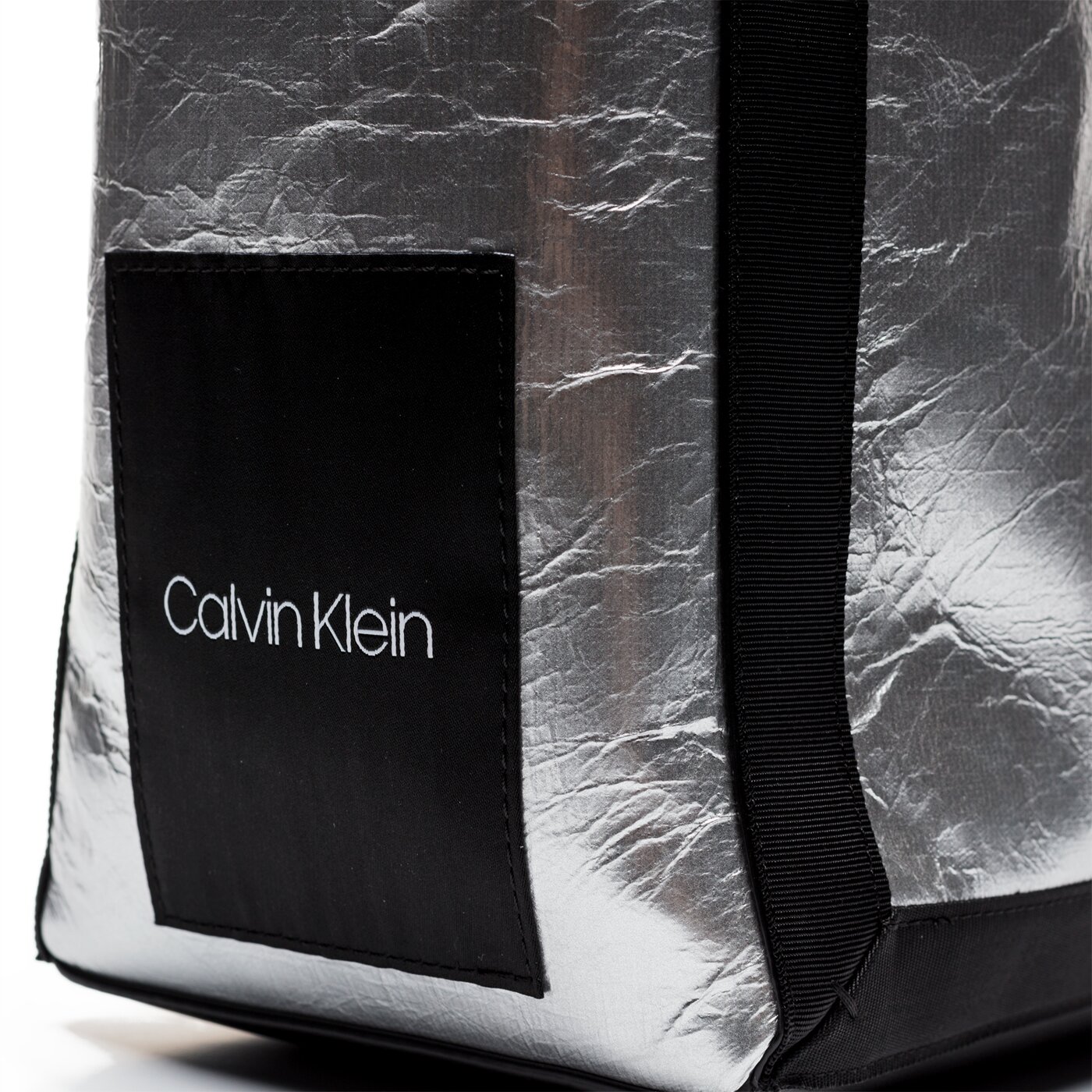 Damska torebka CALVIN KLEIN TOREBKA OUTLINE EW SHOPPER k60k604815910 kolor srebrny