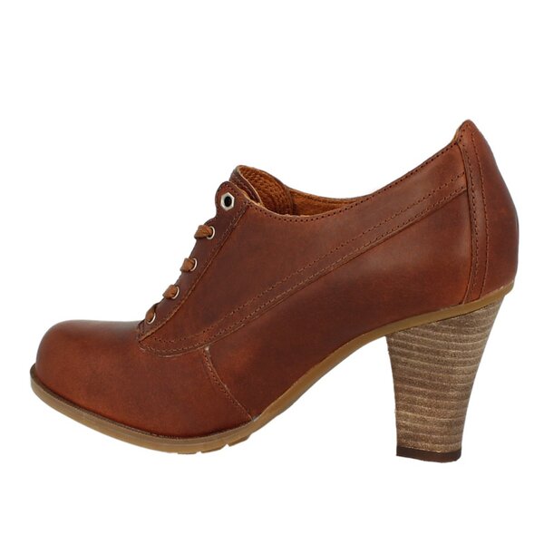 Damskie półbuty TIMBERLAND EK WINGATE LACE OX  8612r kolor brązowy