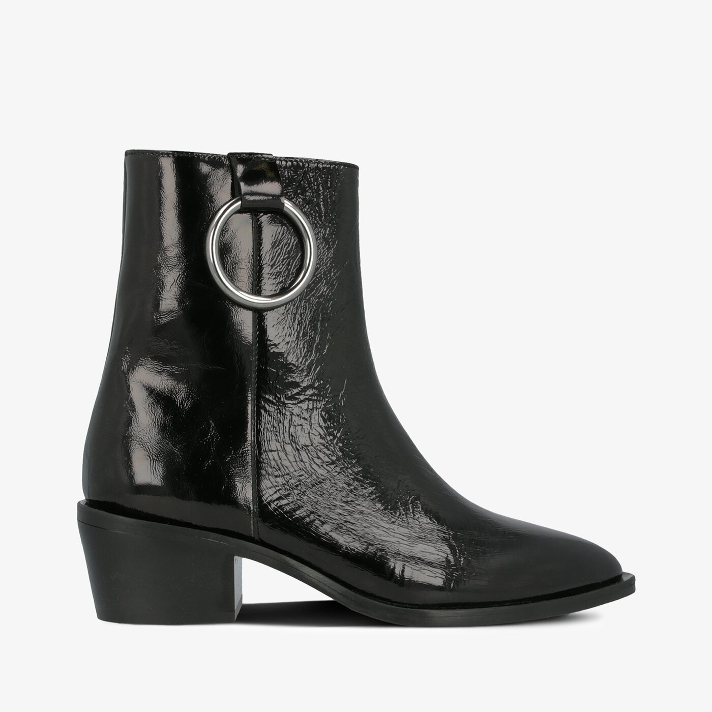 Damskie botki / sztyblety SYMBIOSIS CIRCLE  sywc219024 kolor czarny