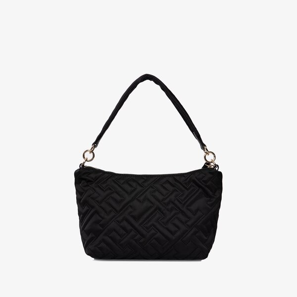 Damska torebka TOMMY HILFIGER TOREBKA MY TOMMY IDOL SHOULDER BAG MONO aw0aw13146bds kolor czarny