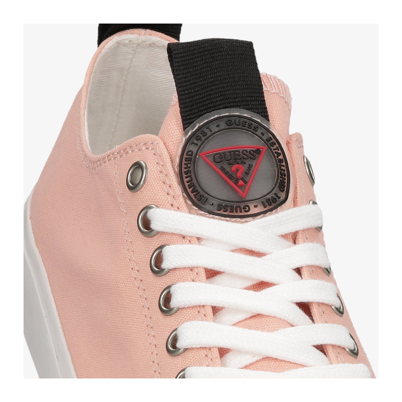 Damskie trampki GUESS EDERLA LOW CUT fl5erlfab12blush kolor różowy