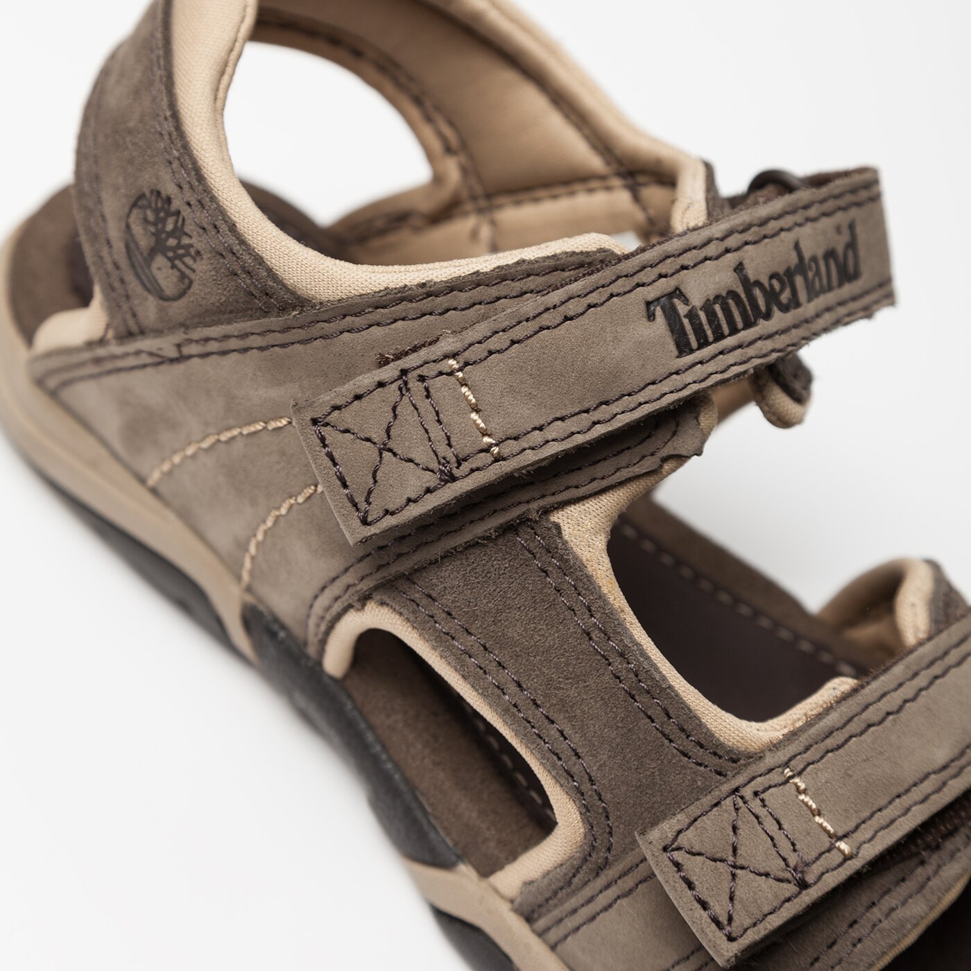 Dziecięce sandały / klapki TIMBERLAND TISBURY 2 STRAP ca19w6 kolor brązowy