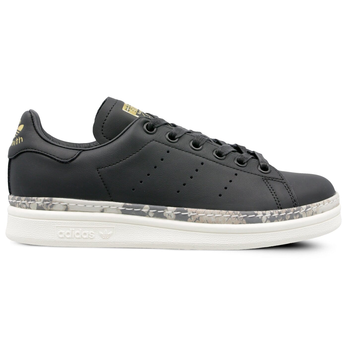 Damskie sneakersy (buty) ADIDAS STAN SMITH NEW BOLD W bd8053 kolor czarny