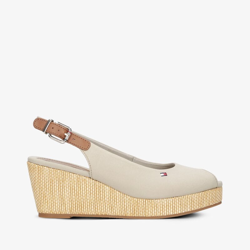 TOMMY HILFIGER ICONIC ELBA SLING BACK WEDGE