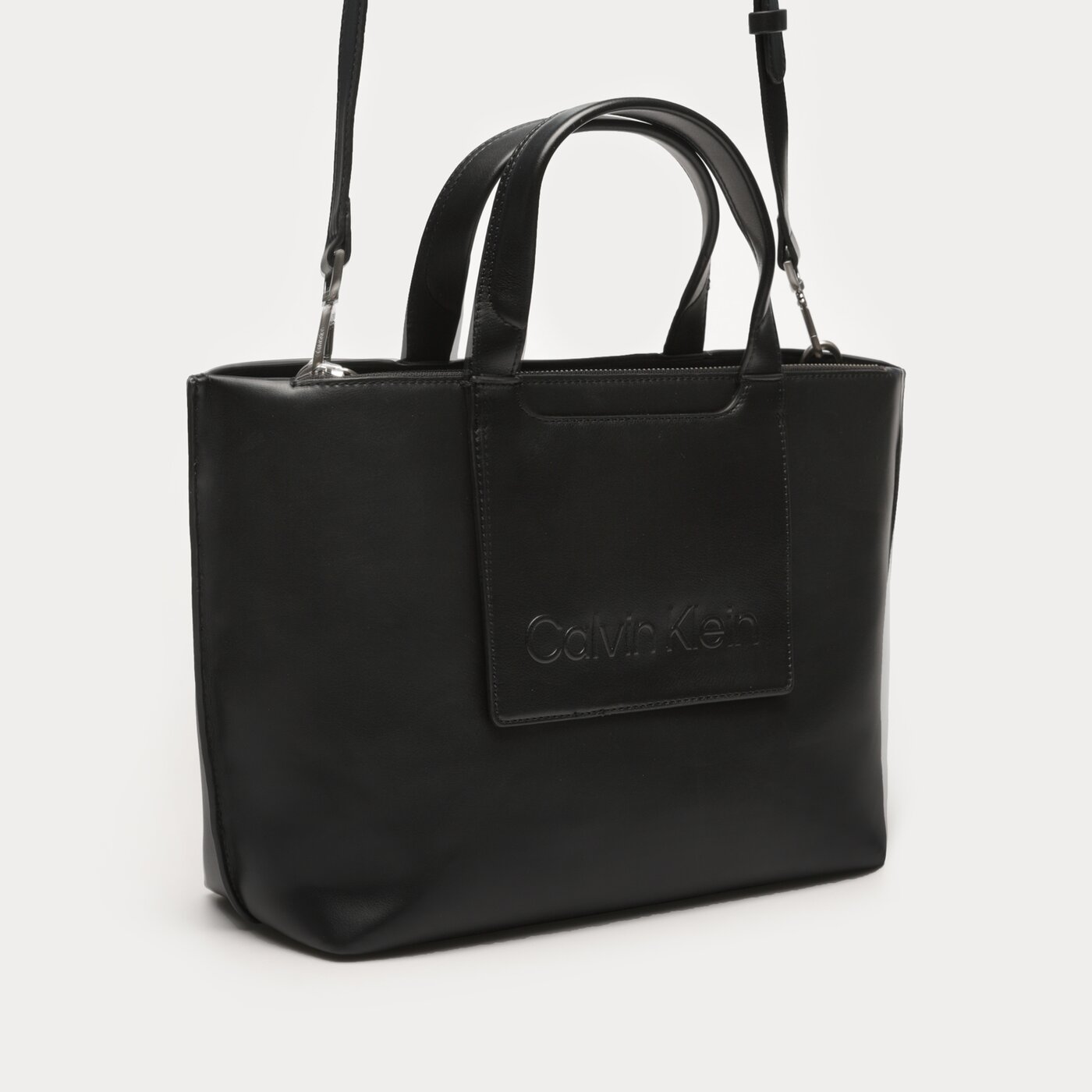 Damska torebka CALVIN KLEIN TOREBKA CK SET TOTE MEDIUM k60k611077bax kolor czarny